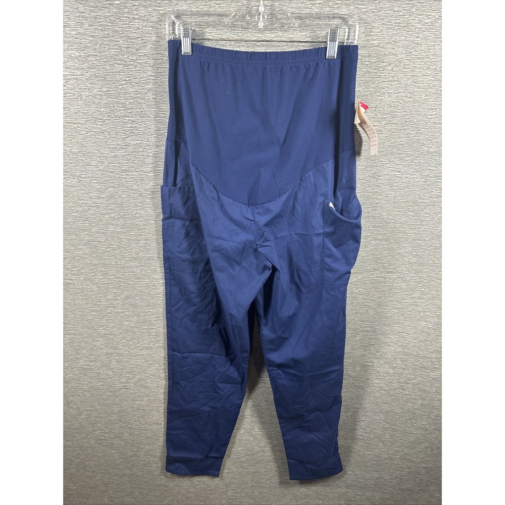 NWT Cherokee Blue Maternity Leg Scrub Pants Style 1182 Size XS